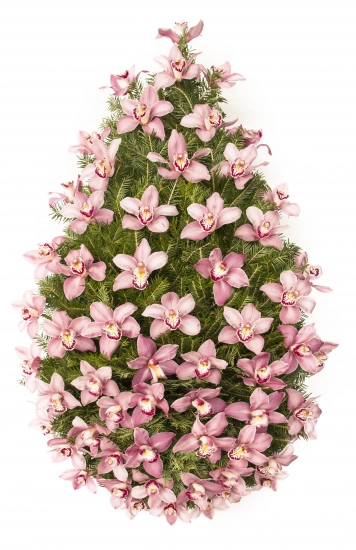 Coroana funerara orhidee